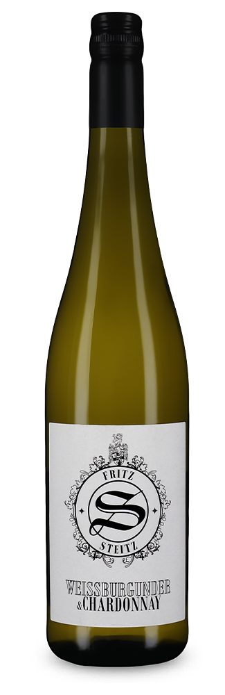 Fritz Steitz Weissburgunder & Chardonnay trocken 2023 – Gold