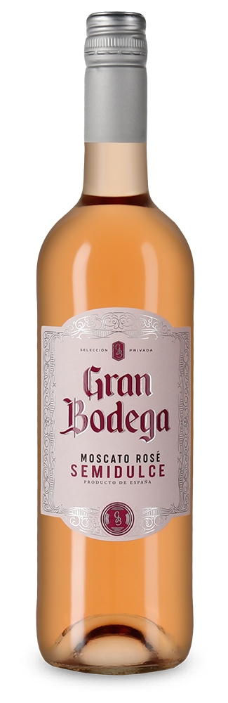 Gran Bodega Moscato Rosé semidulce 2023