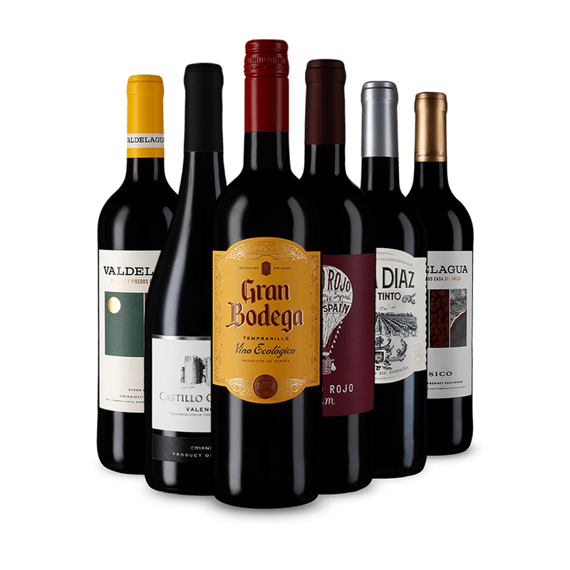 Spanische Rotwein-Stars im 6er-Paket