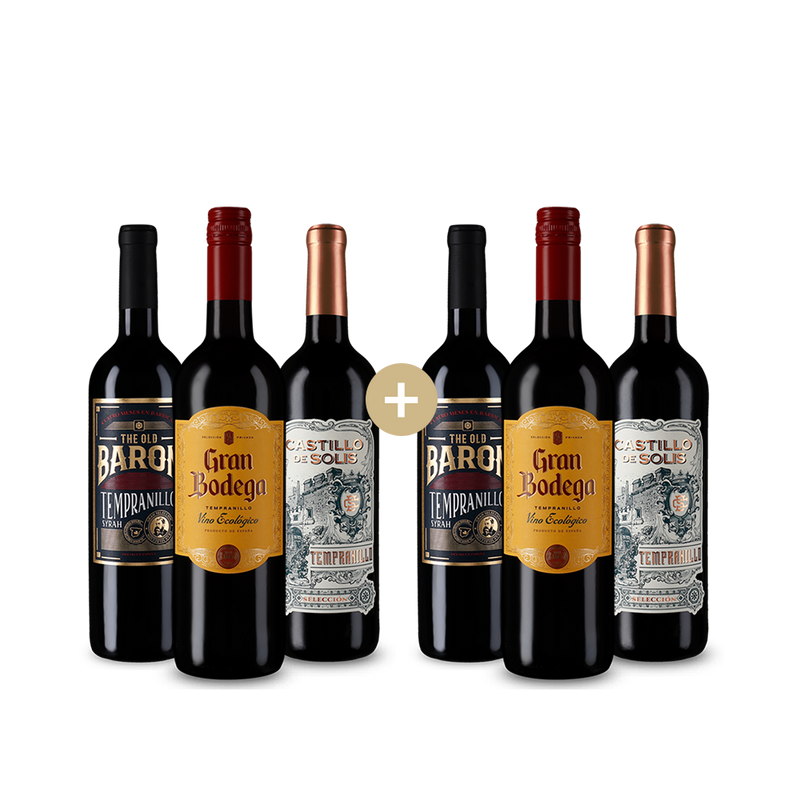 3+3 Fl. Tempranillo-Favoriten – Gold