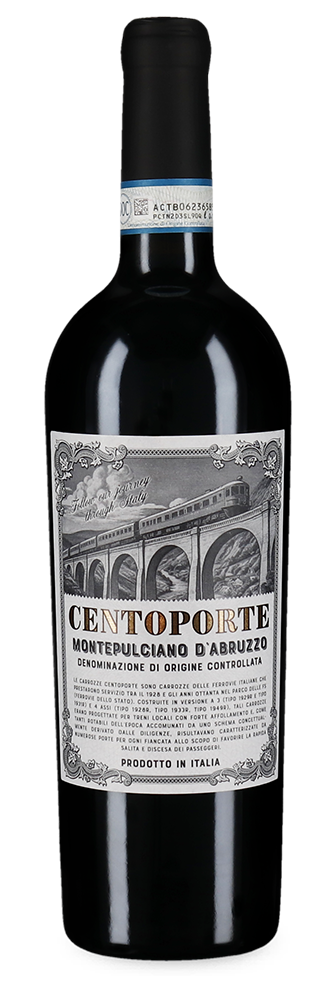 Centoporte Montepulciano d'Abruzzo 2023 – Wein des Jahres – Gold