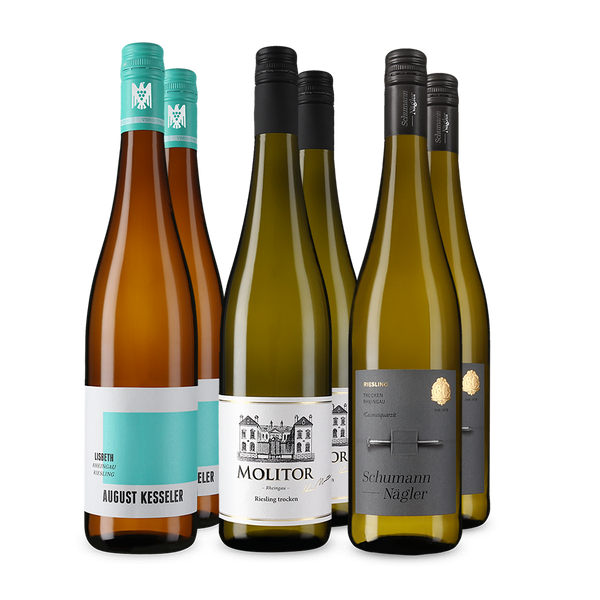 Rheingauer Riesling-Highlights im 3x2-Paket – Gold