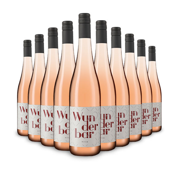 10 Flaschen Wunderbar Rosé 2023