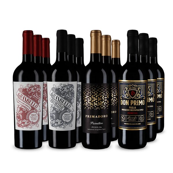 Primitivo-Hits im 4x3-Paket – Gold