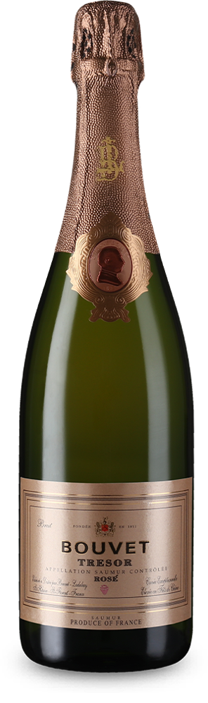 Bouvet Ladubay Trésor Saumur Crémant de Loire Rosé brut – Gold